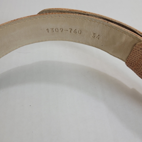 Escada Statement Gold Buckle Belt